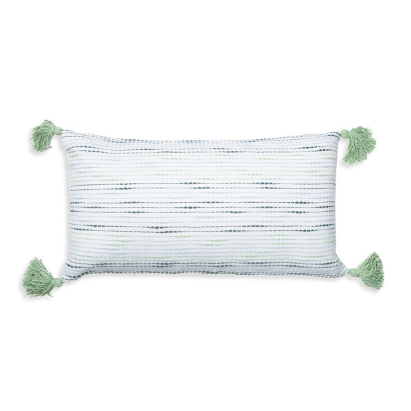 Elsie & Zoey Zahara Tassels Indoor/Outdoor Throw Pillow Wayfair